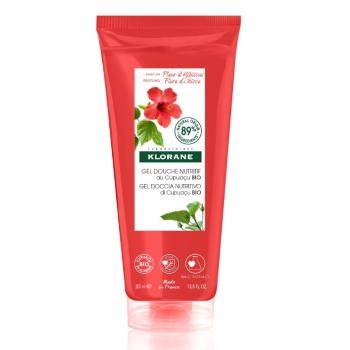 Klorane Gel de duș nutritiv Bio Flori de hibiscus (Nourishing Shower Gel) 200 ml