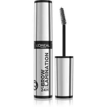 L’Oréal Paris Infaillible 24h Brow Lamination Gel de fixare transparent pentru sprâncene culoare Transparent 6 ml