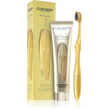 Curasept Gold Lux Set set pentru albire pentru dinti