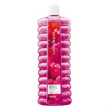 Avon Spumă de baie cu parfum de zmeură și lichior de coacăze (Bubble Bath) 1000 ml