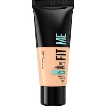 MAYBELLINE NEW YORK Fit Me Matte & Poreless Make Up 115 Ivory 30 ml (3600531324513)