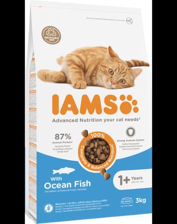 IAMS for Vitality pentru pisici adulte, cu pește oceanic 3 kg