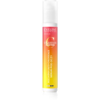 Eveline Cosmetics Vitamin C 3x Action ser pentru ochi, cu efect de iluminare roll-on 15 ml