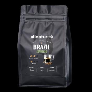 ALLNATURE Káva brazil espresso 250 g