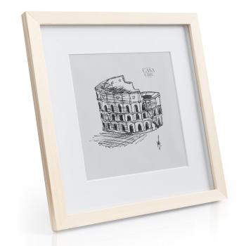 Casa Chic York, ramă pentru fotografii, pătrată, fotografii 30 × 30 cm, suport, sticlă