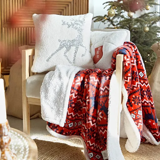 Patura Sega, Homla, 150x200 cm, poliester, rosu