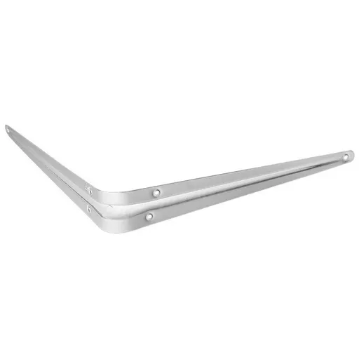 Consola pentru rafturi 300x350 mm,alb