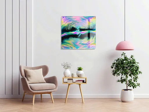 Tablou decorativ, 1128, Dimensiune: 40 x 40 cm, Multicolor