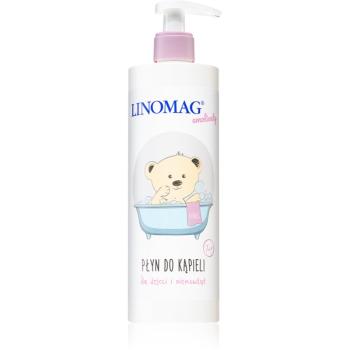 Linomag Emolienty spuma de baie pentru copii 400 ml