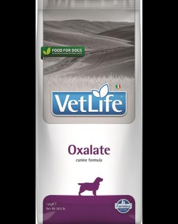 FARMINA Vet Life Dog Oxalate (Urinary) 12 kg Sac hrana uscata caini, impotrica calculilor de oxalat