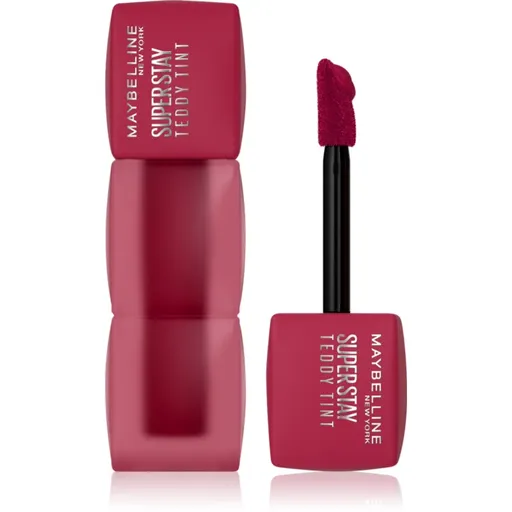 MAYBELLINE NEW YORK SuperStay Teddy Tint ruj cu persistență îndelungată cu efect mat culoare 50 Wild at Heart 5 ml