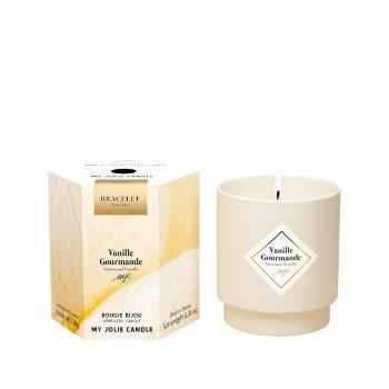 My Jolie Candle Lumânare parfumată 36h cu brățară Gold Les Surprenantes Vanilie Gourmet 320283