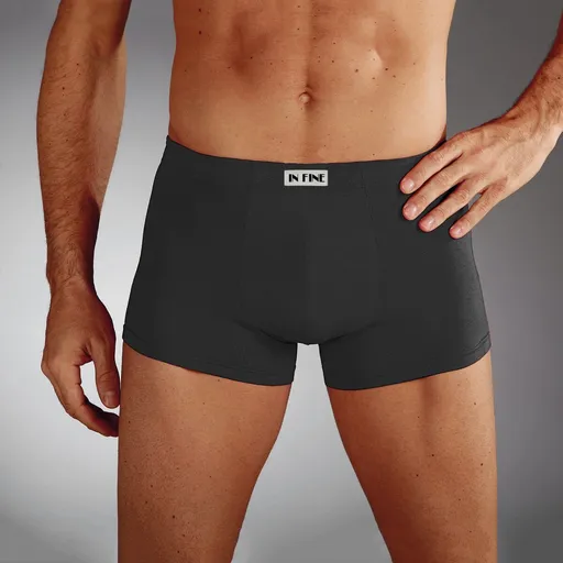 Set de 5 boxeri uni cu talie elastică