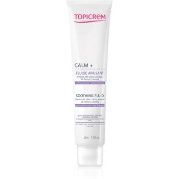 Topicrem UH FACE CALM+ Soothing Fluid lotiune calmanta si hidratanta pentru ten sensibil, cu probleme 40 ml