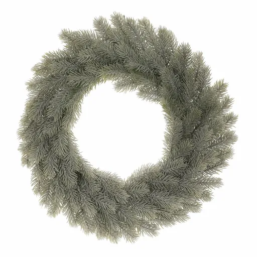 Ghirlanda artificială din brad înghețat, 43 cm