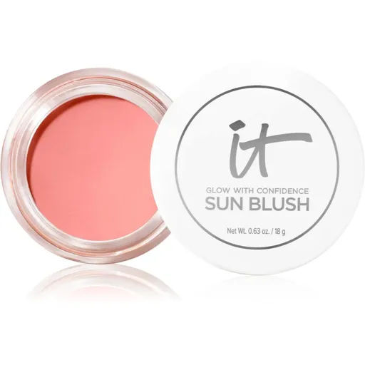 IT Cosmetics Confidence Sun Blush blush cremos pentru femei Sunlit 10 18 g