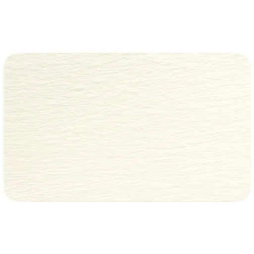 Farfurie multifuncțională, pătrată, colecția Manufacture Rock blanc - Villeroy & Boch