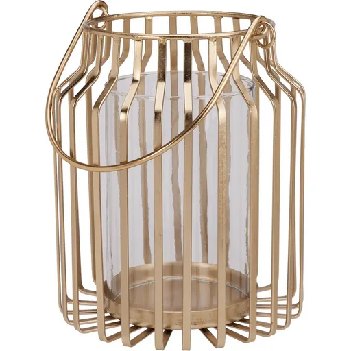 Felinar metalic Aurea, 18x21cm