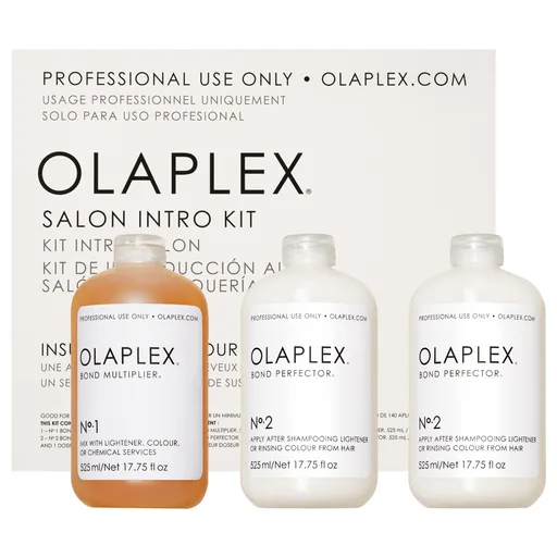 Olaplex Set pentru părul vopsit sau tratat chimic (Salon Intro Kit) 3 x 525 ml