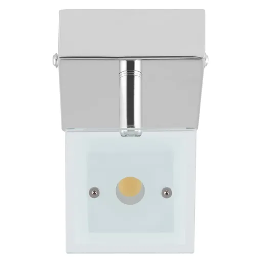 Lightcraft Egard 1 Lampă spot cu LED 5W 400lm rotativ pivotant Chrom sticlă