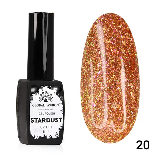 Stardust gel de lustruit 8 ml 20