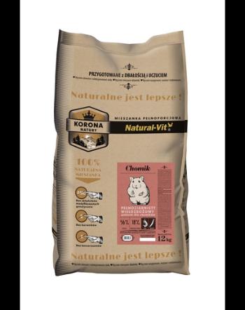 NATURAL-VIT Korona Natury Amestec complet pentru hamsteri 12 kg