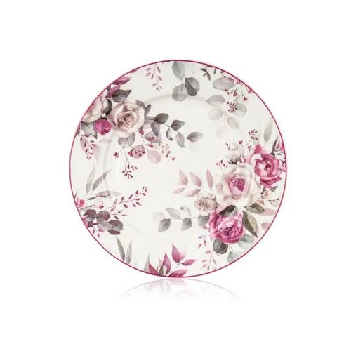Farfurie de desert din ceramică Banquet Rose 19,3cm