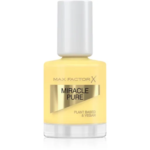 Max Factor Miracle Pure lac de unghii cu rezistenta indelungata culoare 500 Lemon Tea 12 ml