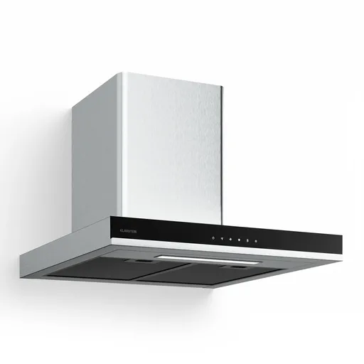 Klarstein Verosteel hotă de extracție 60 cm, Elegant, minimalist, puternic, Clasa energetică A++, 881,6 m³/h