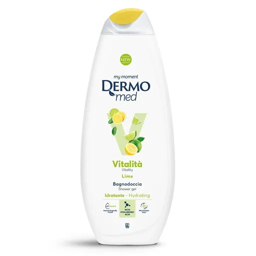 Dermomed Vitalita Gel de dus cu parfum de lime
