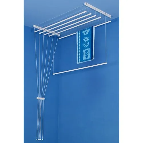 Uscător de rufe Ideal plafon 6 bare, 150 cm, 150 cm