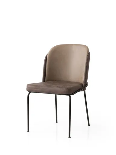 Set scaune 4 piese, Hanah Home, Dore, Maro