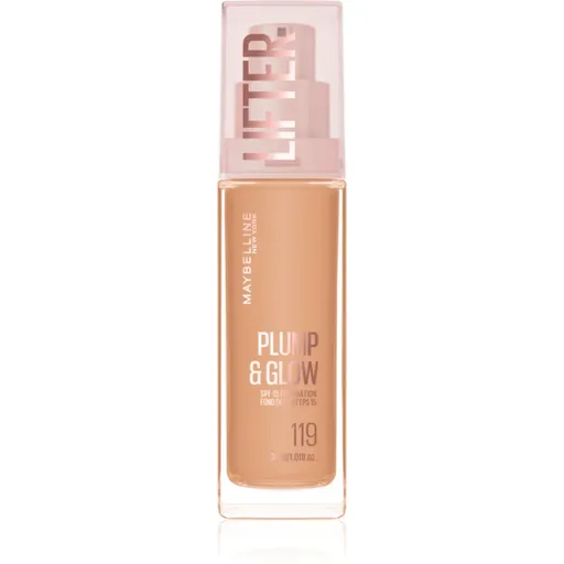 MAYBELLINE NEW YORK Lifter Plump & Glow machiaj de stralucire pentru un look natural culoare 119 30 ml