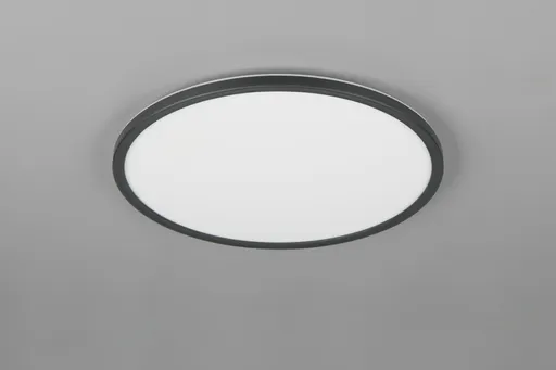 Plafoniera Joko, RL NOW, 42x3 cm, 22W, 1x SMD, plastic, negru