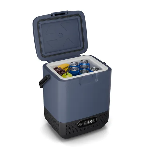 Klarstein Răcitor SwiftFrost 12L, 12V-24V/230V, până la -20 °C, compresor, 2 niveluri de putere, Afișaj LED