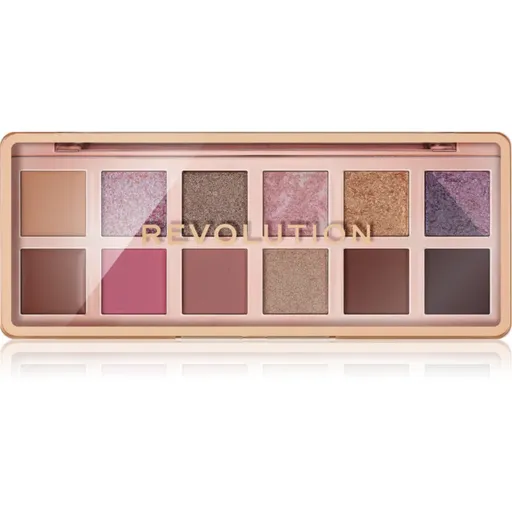Makeup Revolution The Icon Palette paletă cu farduri de ochi culoare The Enchanted Icon Palette 12x0.7 g