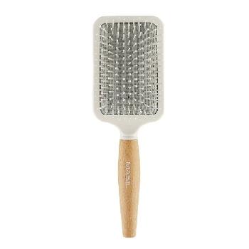 Masil Perie de păr din lemn (Wooden Paddle Brush)