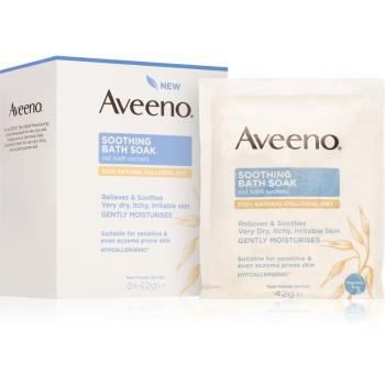 Aveeno Soothing Bath Soak pudră pentru baie 8x42 g