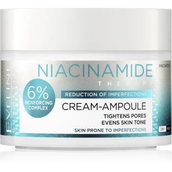 Eveline Cosmetics Cream-Ampoule Niacinamide cremă hidratantă impotriva imperfectiunilor pielii 50 ml