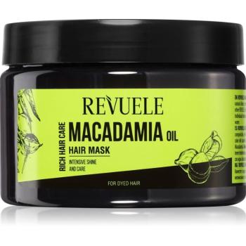 Revuele Macadamia Oil Hair Mask mască hrănitoare pentru păr vopsit 360 ml