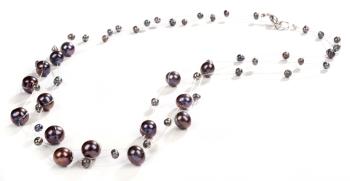 JwL Luxury Pearls Colier cu perle levitative reale JL0325