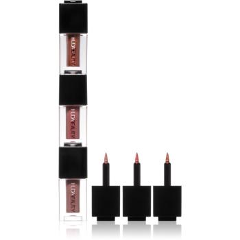 Huda Beauty Mini Matte & Metal Melted Shadows set cadou pentru ochi culoare Soft Pinks