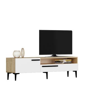 Masă TV Zera White