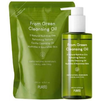 PURITO Set cadou pentru îngrijirea tenulu From Green Cleansing Oil Set