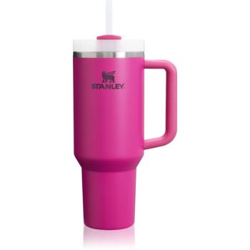 Stanley Quencher H2.O FlowState™ Tumbler pahar din oțel inoxidabil cu pai Fuchsia 1180 ml