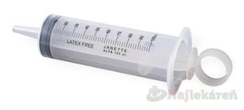 JANETTE ALFA sterilná výplachová striekačka s odstupňovaním 100 ml 1x1 ks
