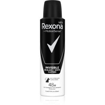 Rexona Invisible on Black + White Clothes spray anti-perspirant 48 de ore 150 ml