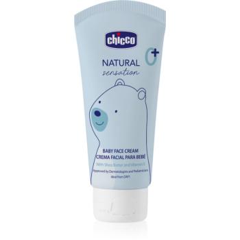 Chicco Natural Sensation Baby cremă pentru față pentru nou-nascuti si copii 0+ 50 ml