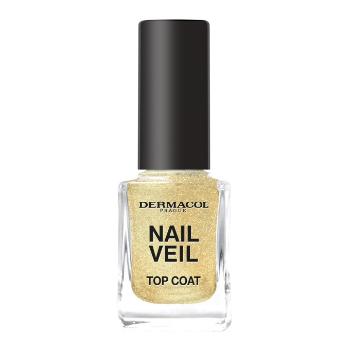 Dermacol Lac de unghii Sparkling Beach Nail Veil (Top Coat) 11 ml