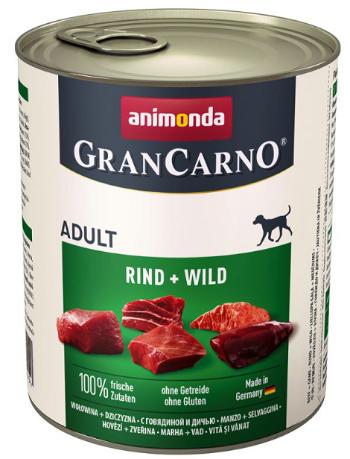 Animonda Gran Carno Adult hovädzie a divina 6 x 800 g